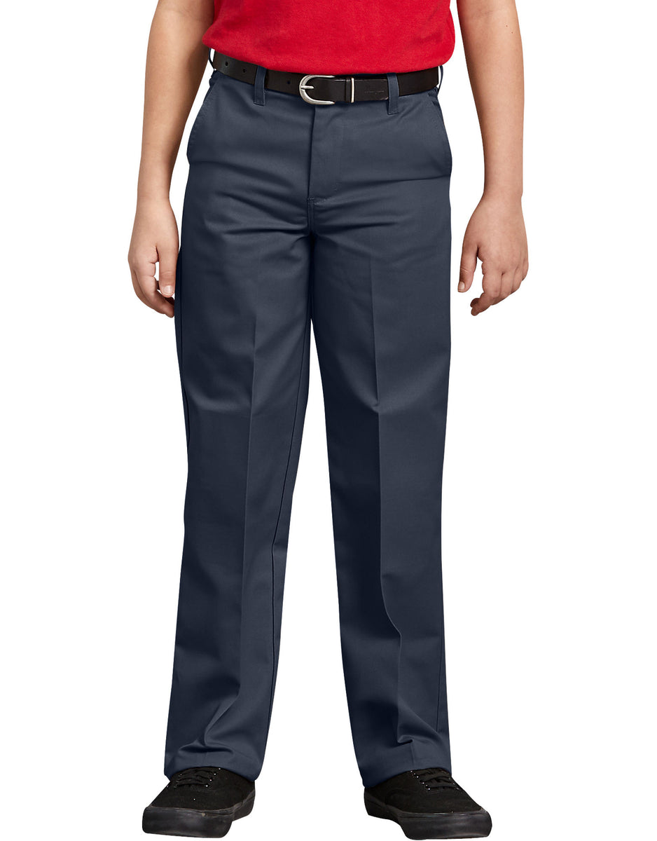Boys Husky Pants - Khaki – Montgomery Uniforms