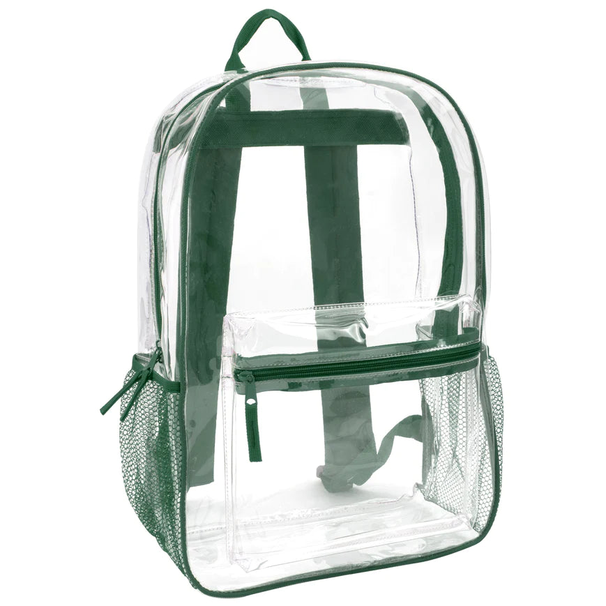 Clear plastic backpack online