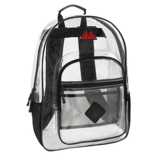 Clear Backpack With Reinforced Strap