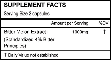 Bitter Melon - Healthy Blood Sugar Levels