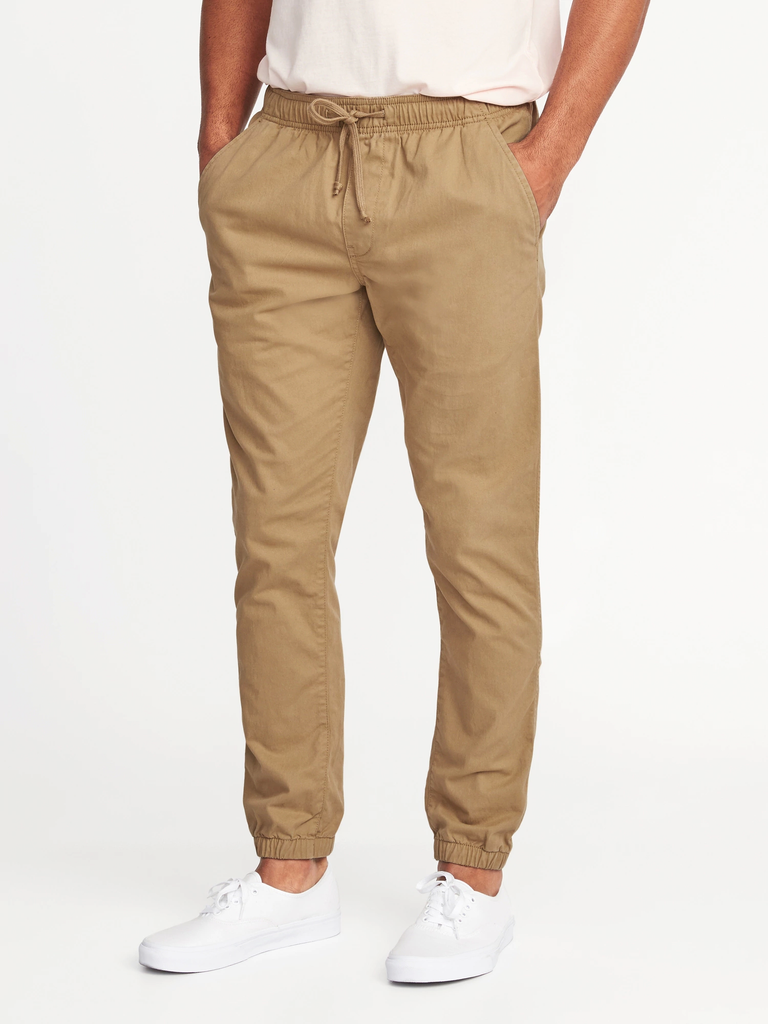 Adult Unisex Joggers - Khaki – Montgomery Uniforms