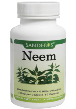 Neem Extract Capsules 60ct - Blood Purifier