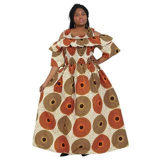 African Wax Print Top
